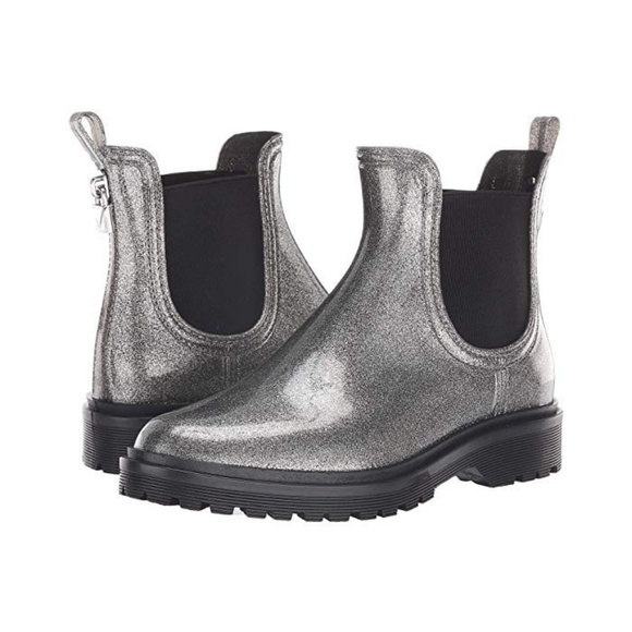 Michael Kors Tipton Lug Sole Rain Boot Bootie - Picture 1 of 4